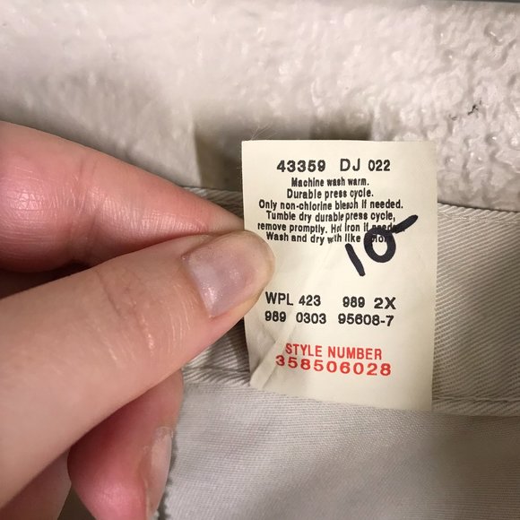 Docker Light Tan Mid-rise Khaki Shorts - Picture 3 of 6